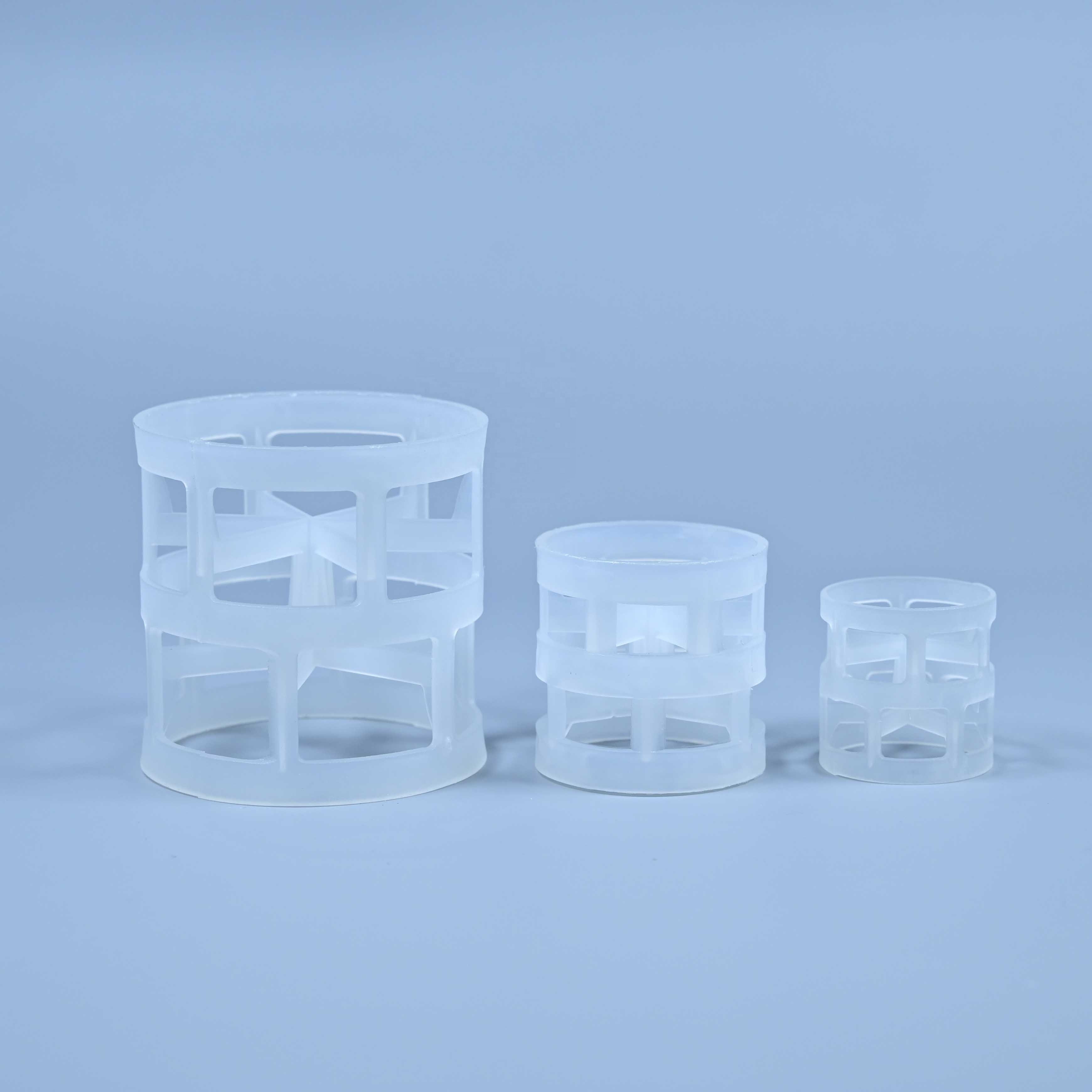 Polypropylene plastic packing pall ring 3 in pp pall ring for degasser tower