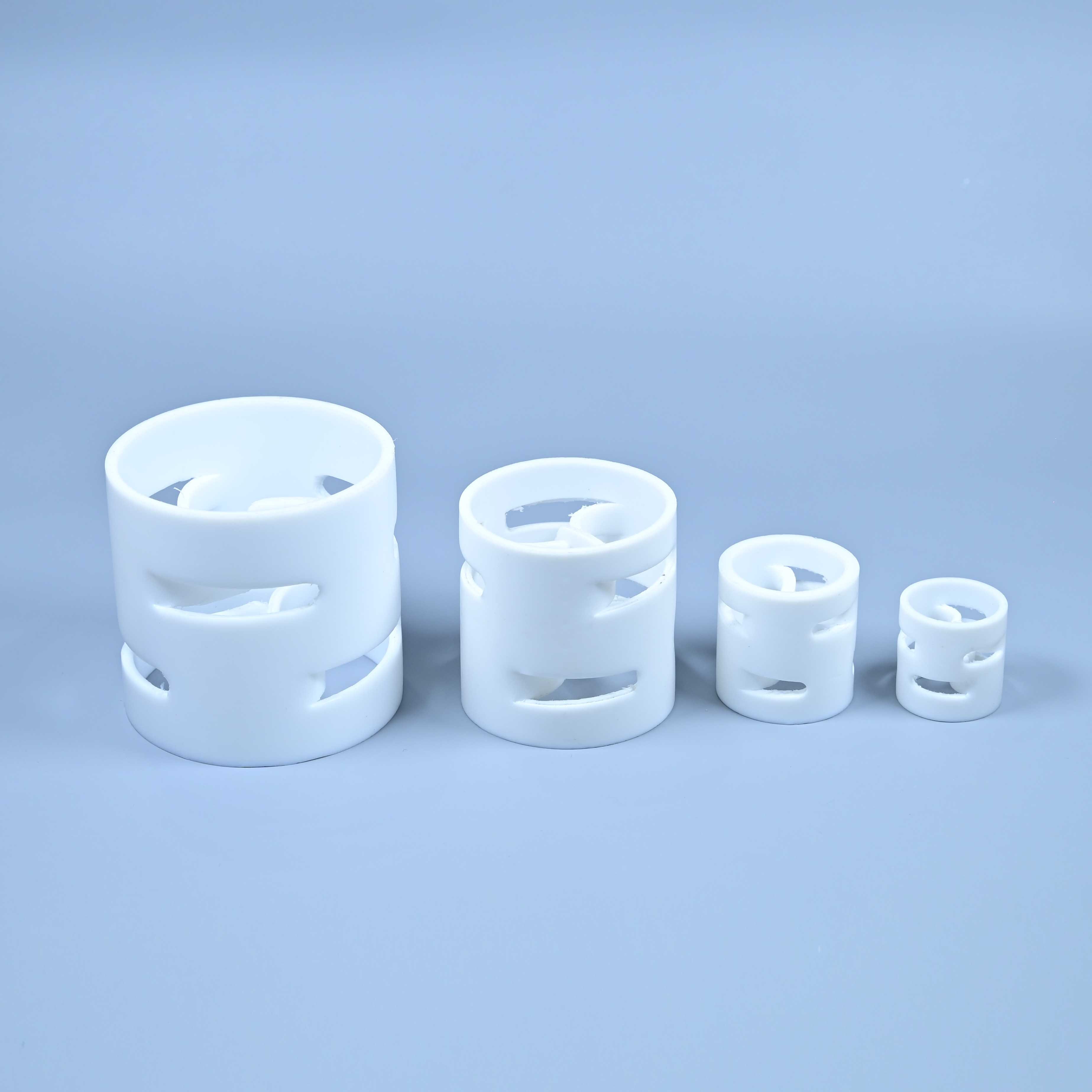 Polypropylene plastic packing pall ring 3 in pp pall ring for degasser tower