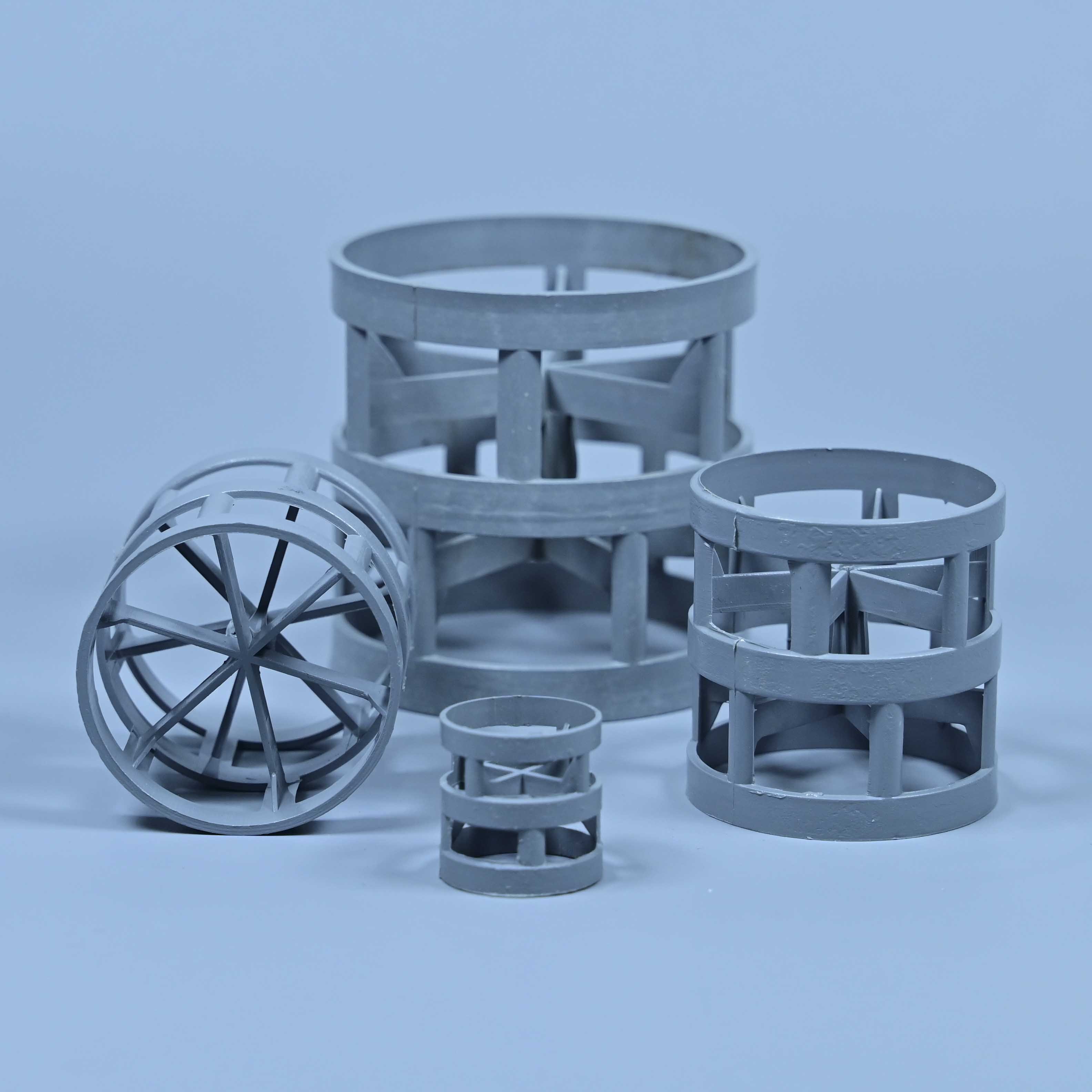 Polypropylene plastic packing pall ring 3 in pp pall ring for degasser tower
