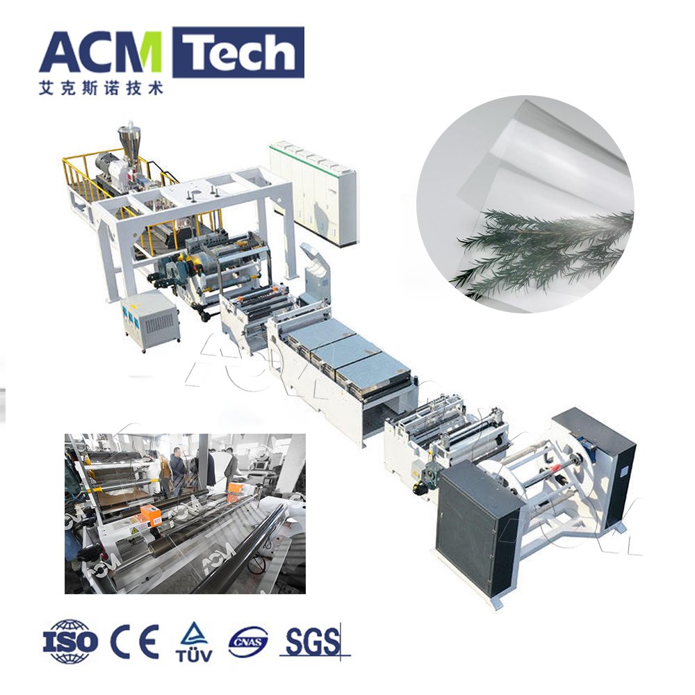 Customized Transparent PET Sheet Extrusion Machine PP PE plastic sheet thermoforming extrusiojn line pet sheet making machine