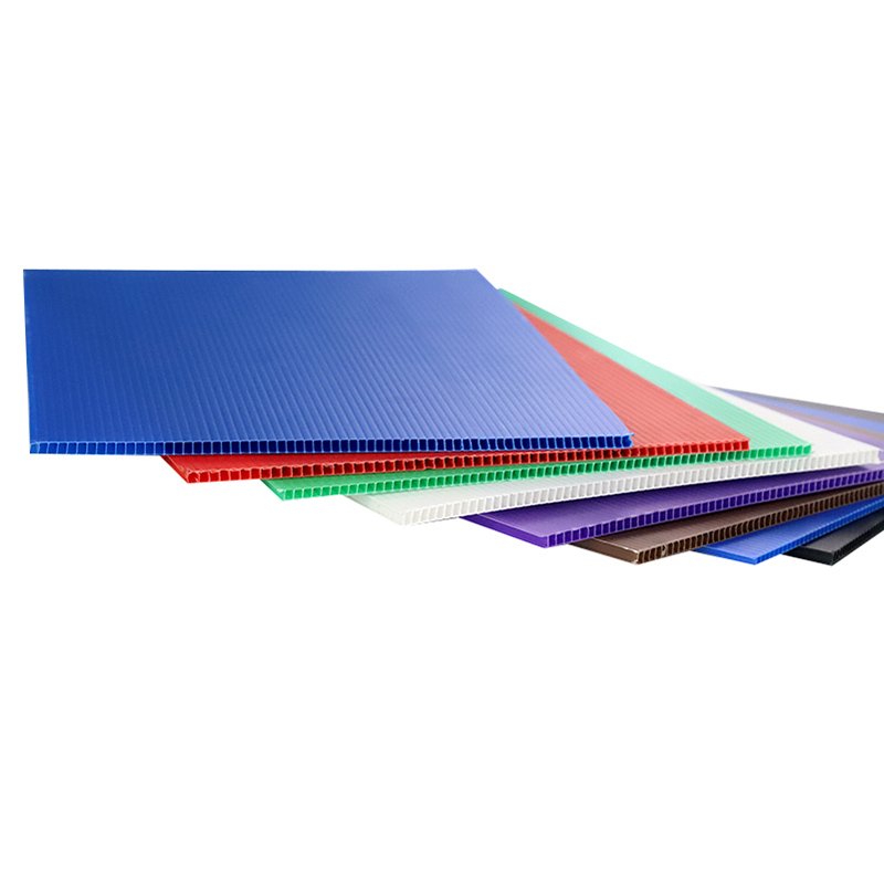 Excellent Factory Sale Welldon 3mm 5mm 10mm Colored Blue PP Polypropylene Coroplast Plastic Sheet