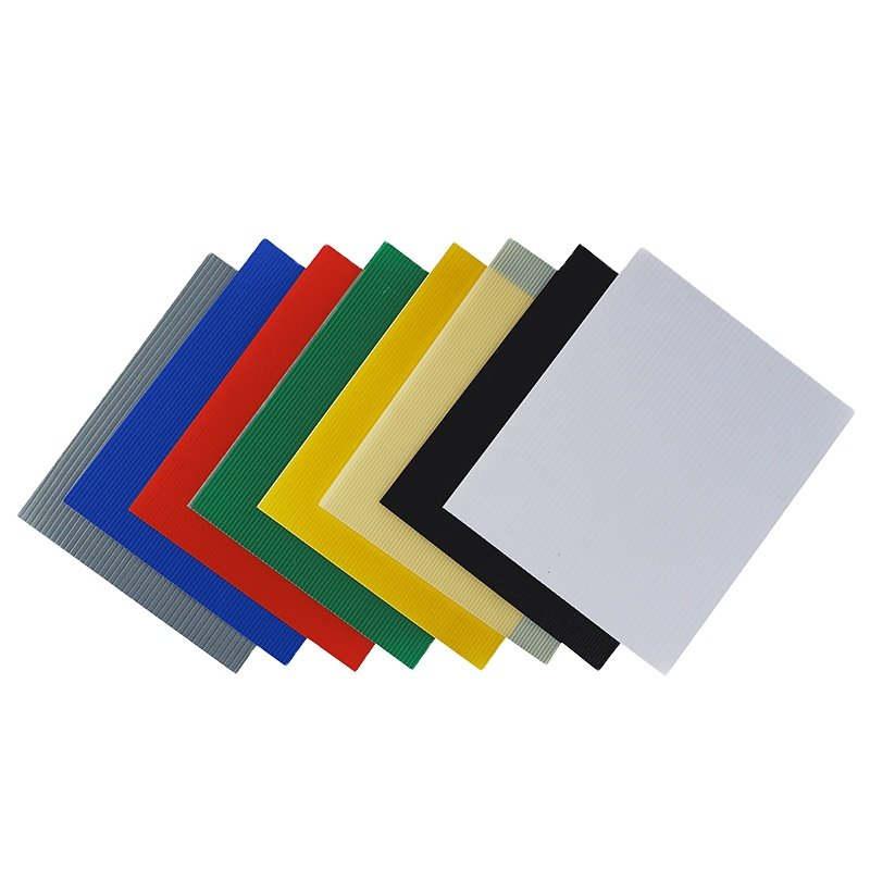 Wholesale Customization 2mm 4mm 6mm 4x8 pp corrugated sheet for printing Yard Letters Signs Board With Stakes