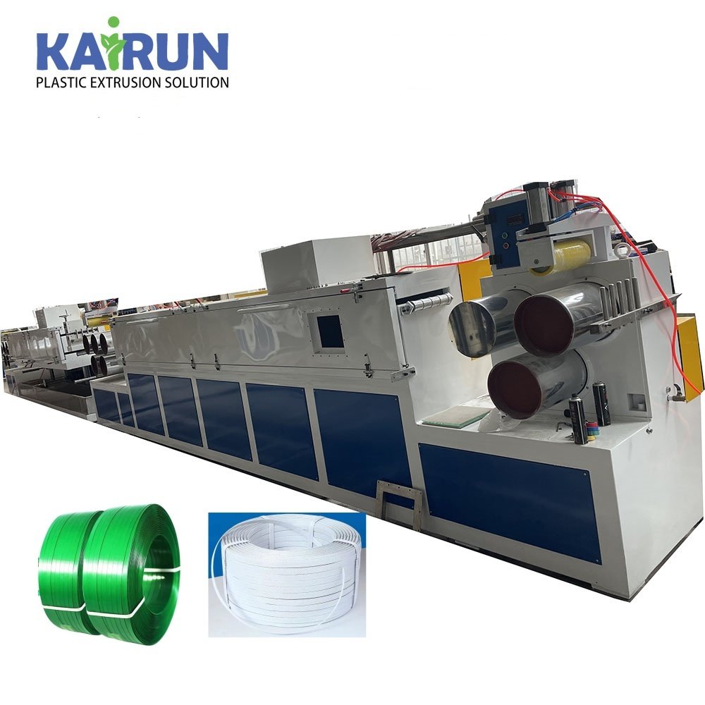 Fully Automatic Single Double PP Strap Extrusion Line/PET Packing Belt Strapping Production Line Manufacturing Machine
