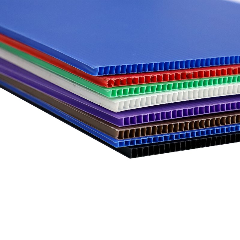 Wholesale Free Sample 10mm Colored PP Plastic Panel For Backing Cutting Panel For Packaging