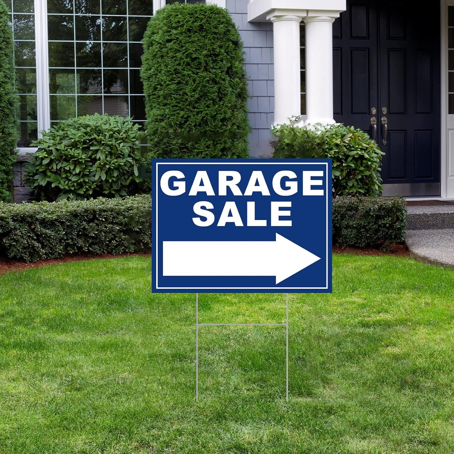 Outdoor Waterproof H Stake Yard Signs Pp Corrugated Coroplast Plastic yard Signs
