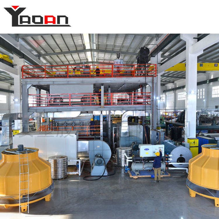High efficiency PP Spunbund Non Woven Fabric Making Machine Double beams (SS )PP spunbond nonwoven