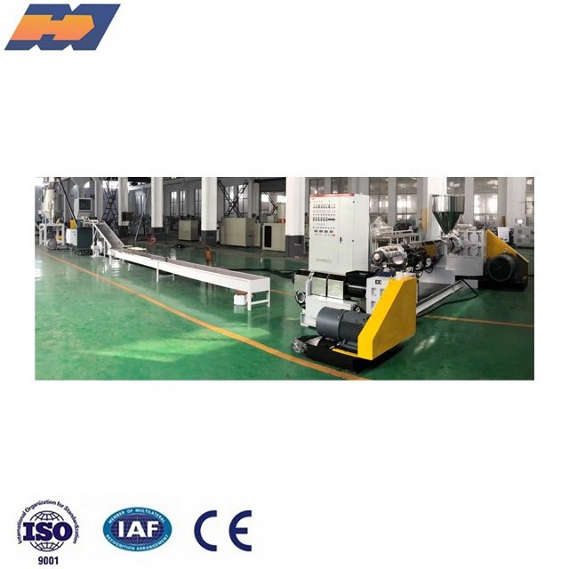 Factory price pe pp extruder pelletizing machine