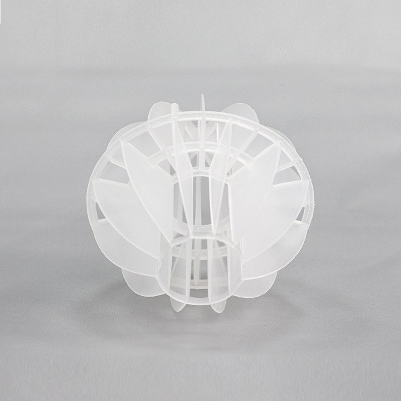 50mm 76mm 100mm PP PE PVDF Plastic Polyhedral Hollow Ball for Scrubber Tower Packing