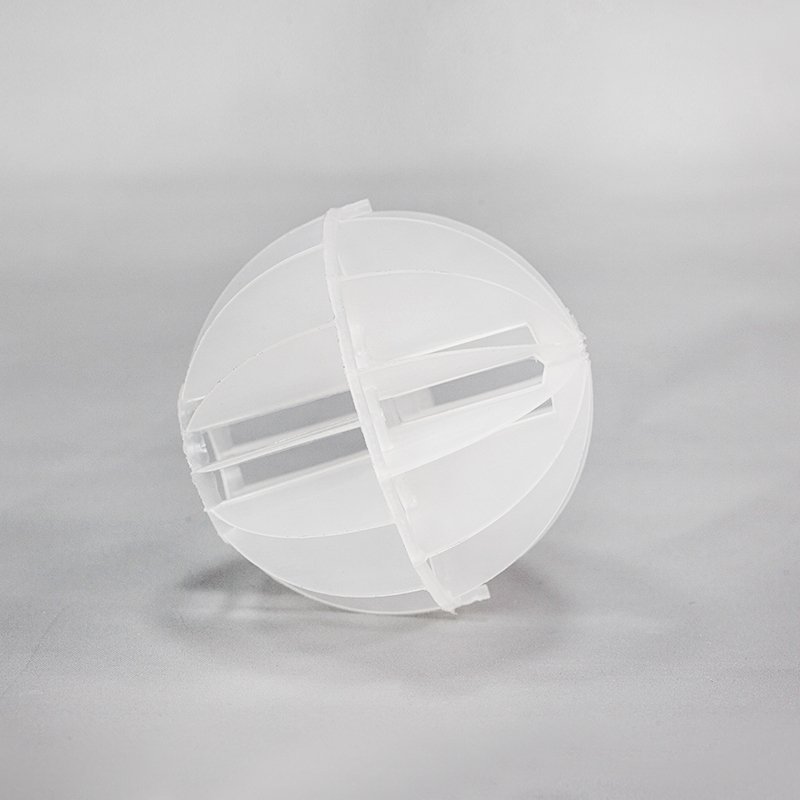 50mm 76mm 100mm PP PE PVDF Plastic Polyhedral Hollow Ball for Scrubber Tower Packing