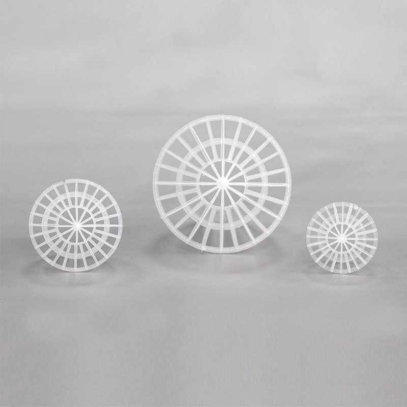50mm 76mm 100mm PP PE PVDF Plastic Polyhedral Hollow Ball for Scrubber Tower Packing