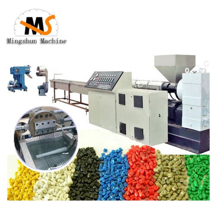 Mingshun automatic recycling plastic HDPE PE PP PS ABS Nylon granules making machine