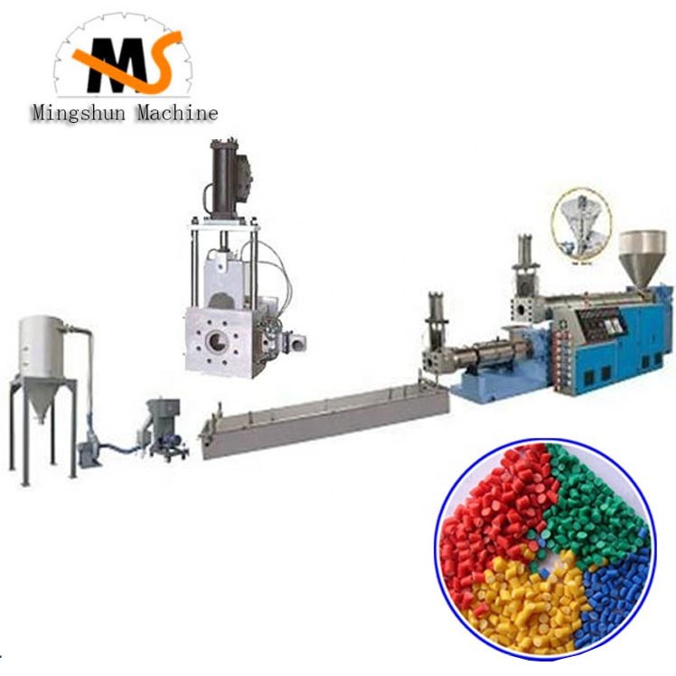 Mingshun automatic recycling plastic HDPE PE PP PS ABS Nylon granules making machine