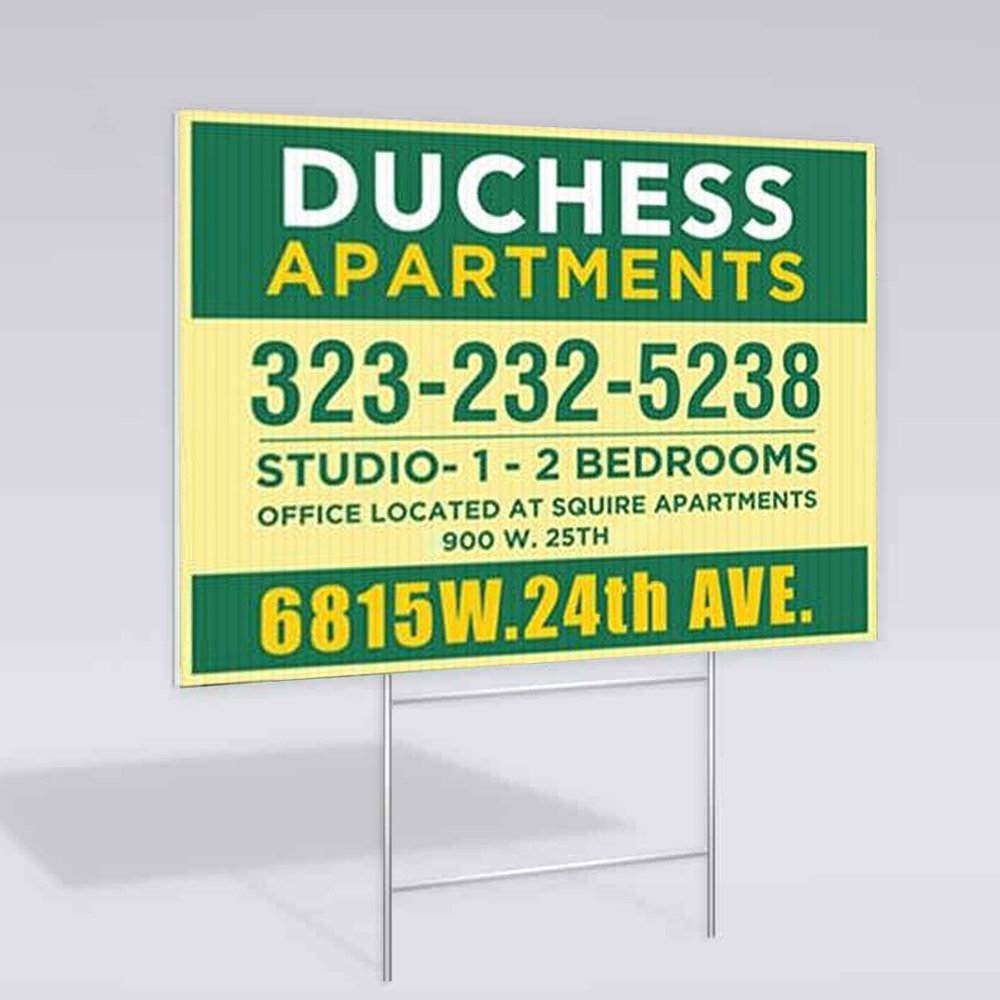 Outdoor Lawn Decorations Colorful Birthday CARDS Yard Signs Yard Signs with stake