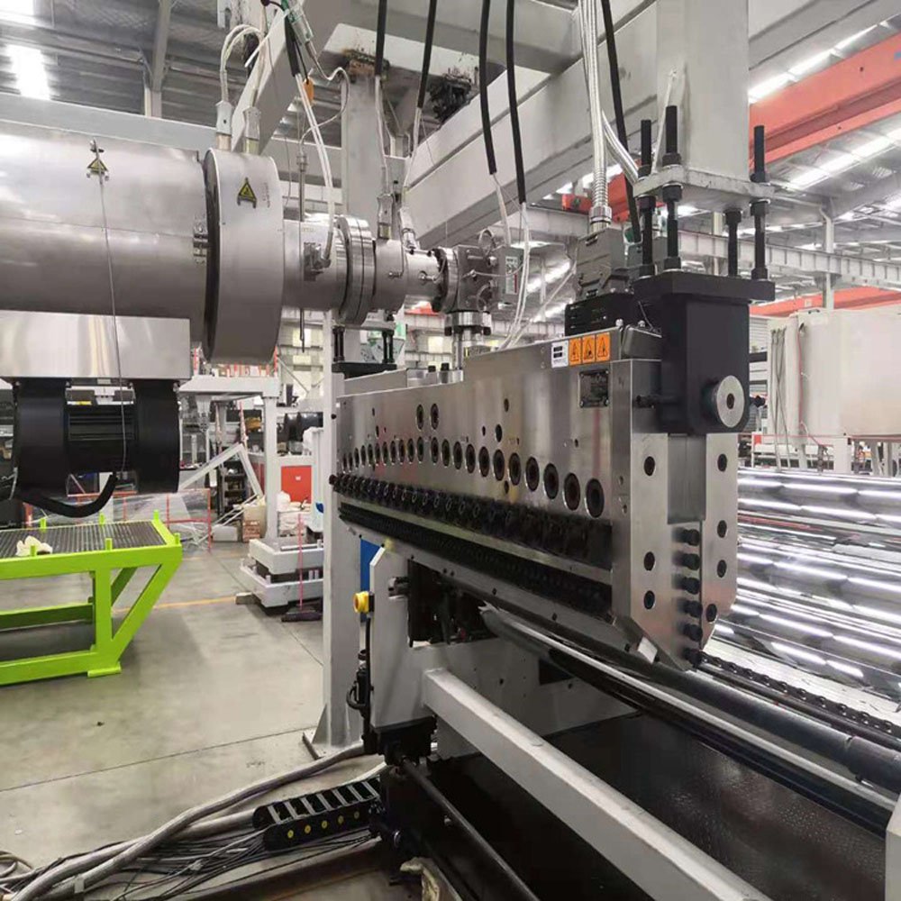 Hot sale PP PET Sheet Extrusion Line Automatic Plastic Sheet Extruder Making Machine