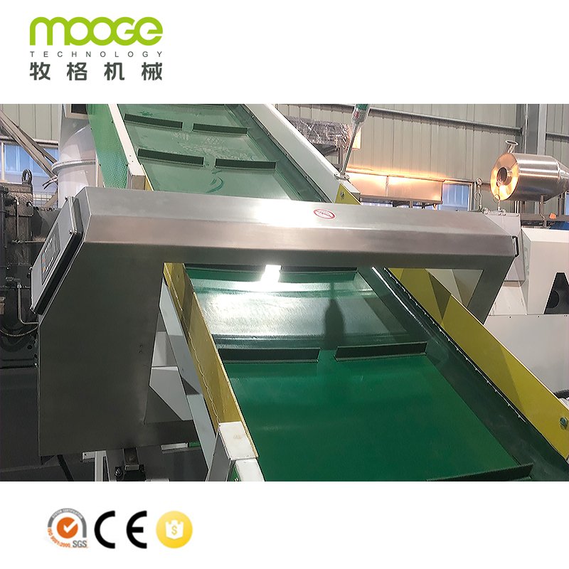 Waste Plastic Film/Bags Pelletizing Machine Line PP PE Granulating Machine Granuelator with Compressor/Agglomerator/Densifier