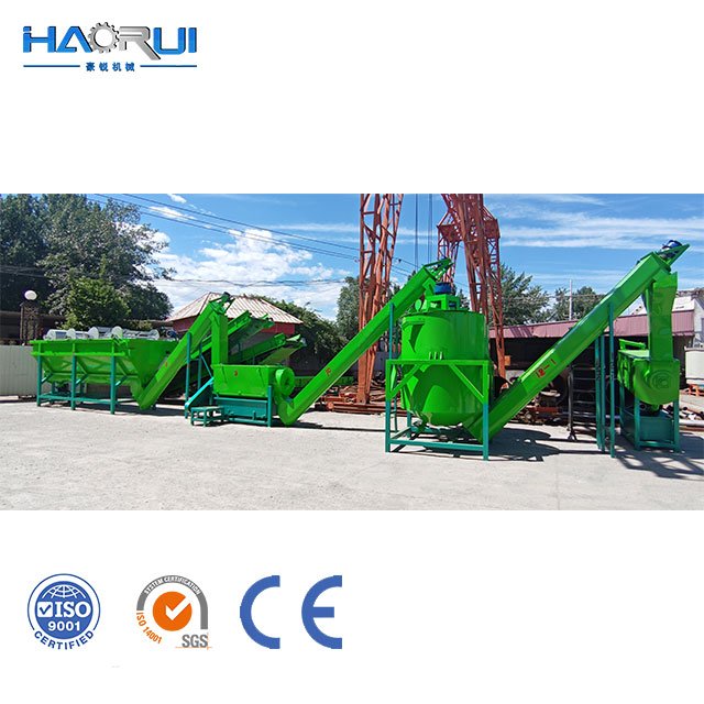 High Automation Machinery Waste Plastic Pet Bottle Recycling Melting Machine crushing washing drying recycling line