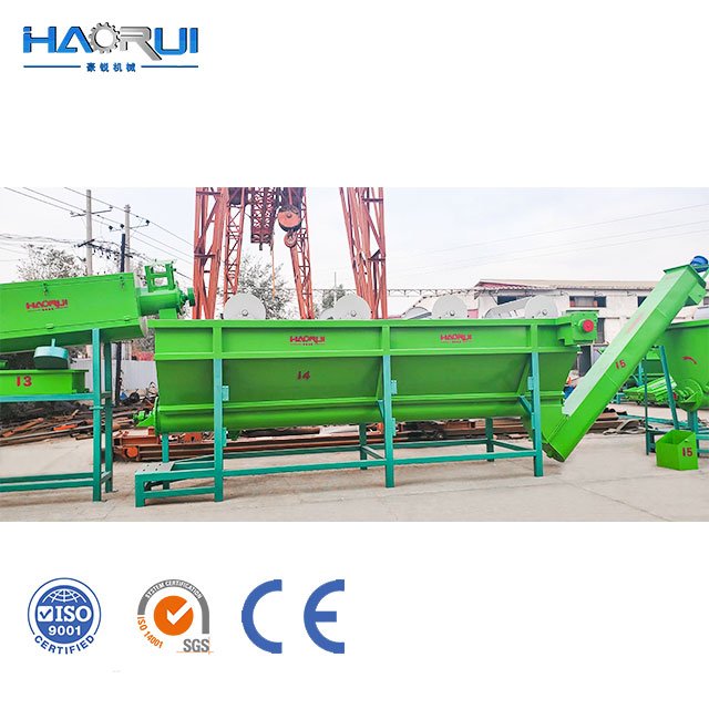 High Automation Machinery Waste Plastic Pet Bottle Recycling Melting Machine crushing washing drying recycling line