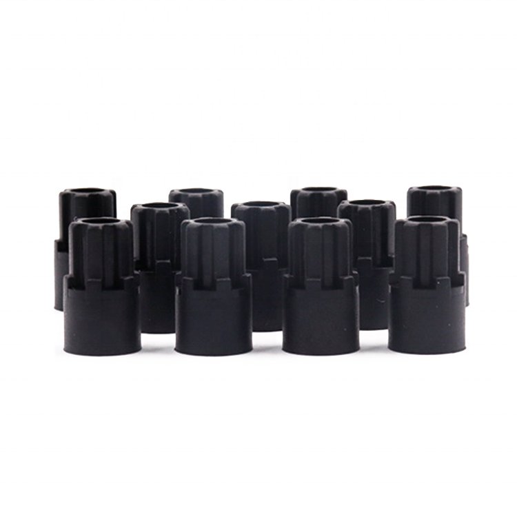 Customized Black Nylon POM PP PE ABS Plastic Stopper Sealing Part