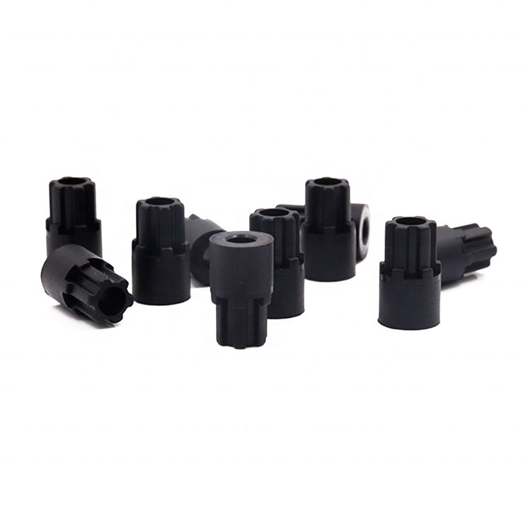 Customized Black Nylon POM PP PE ABS Plastic Stopper Sealing Part