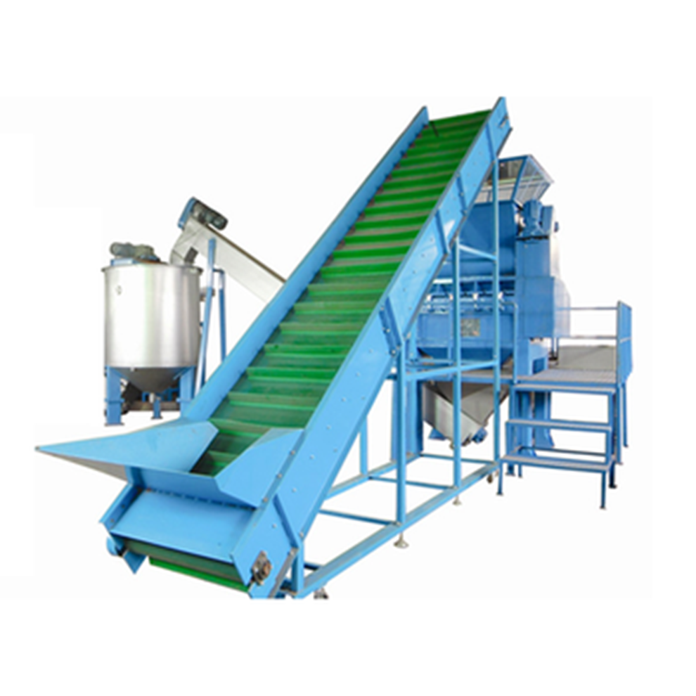 NEW crushing waste flake machine film pet bottle plastic recycling automatic pp pe washing line