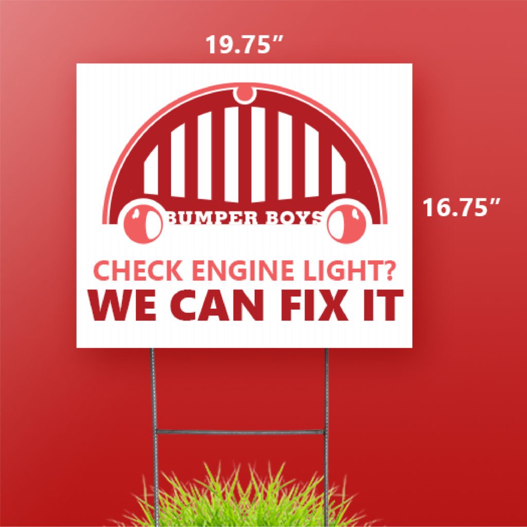 Custom Wholesale Hot Selling Advertising 18*24 Inch Real Estate Happy Birthday Modern Custom Metal Chloroplast Pp Lawn Sign