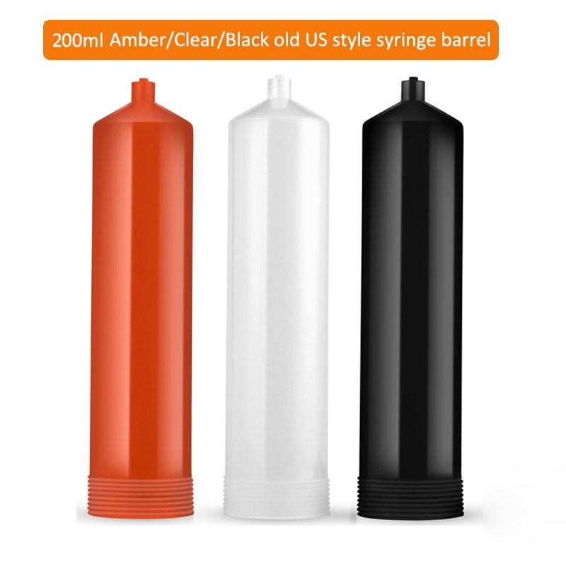 200ml us syringe barrel filler for circuit board glue dispensing machine