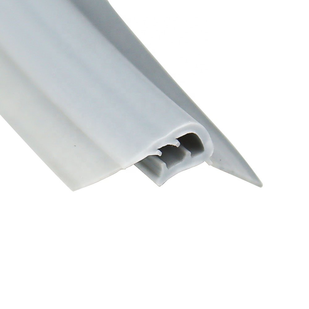 Polypropylene / PP extrusion strip Plastic profile customization Extruded plastic parts