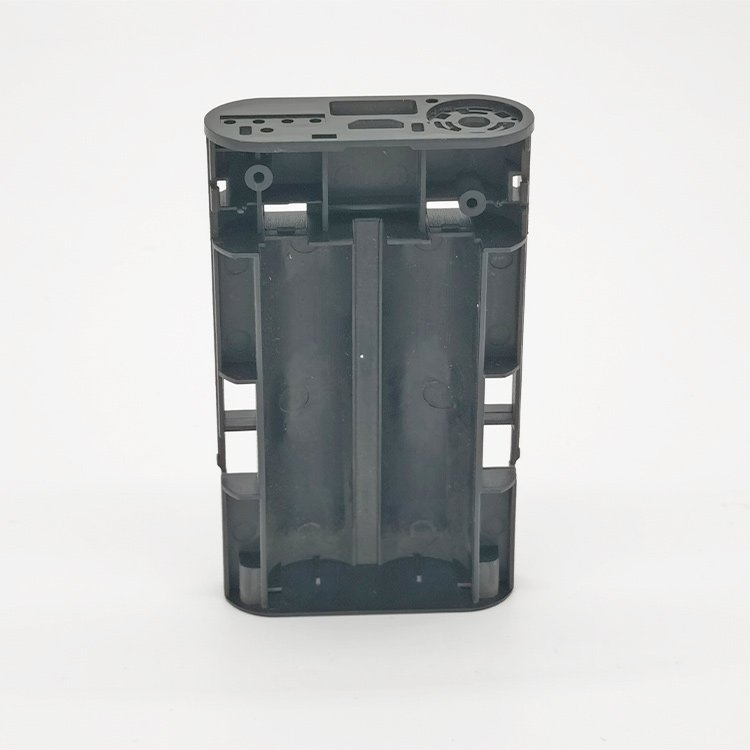 Standard AA battery holder ABS plastic molding parts black color without positive plate and Negative plate