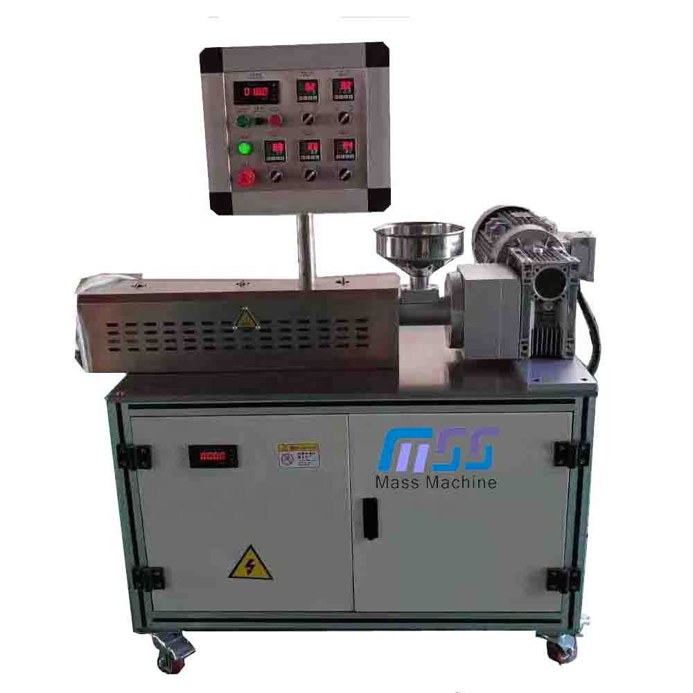 SJ 25/SJ30 Single screw extruder for Lab test HDPE,PP,PS,PVC,TUP ,TUR etc
