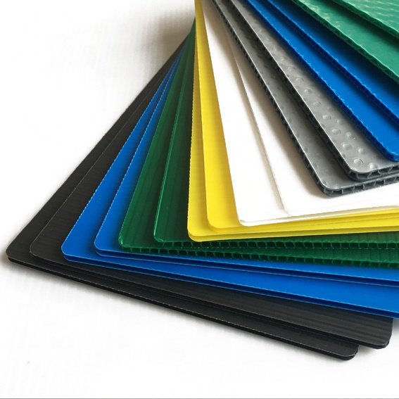 PP sheet Extruded plastic polypropylene PP hollow board pp roll sheet