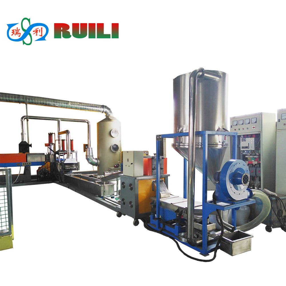 plastic recycle granulation Plastic pelletizing machinery extruder pure plastic pellets making machine