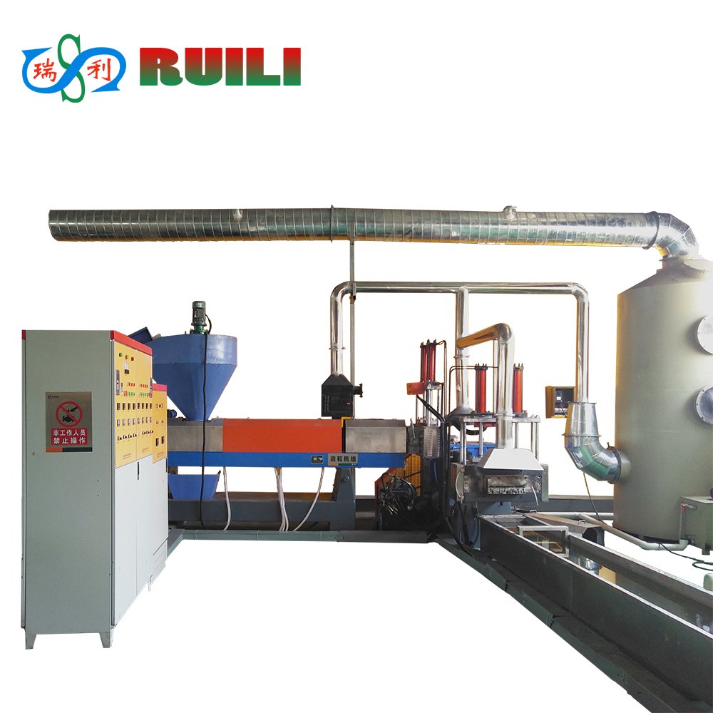 plastic recycle granulation Plastic pelletizing machinery extruder pure plastic pellets making machine