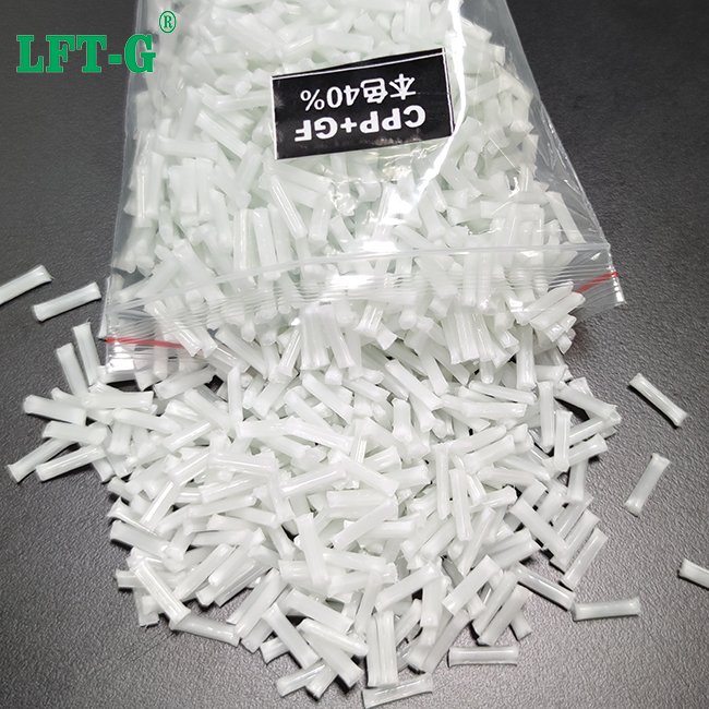 LFT long fiber polypropylene/pp lgf50 gf30 PP LGF50 reinforced polymer pellets for inject rear shell parts