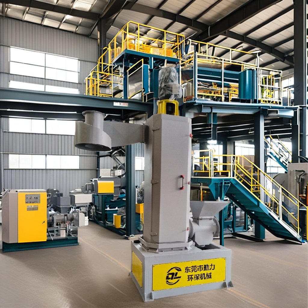 Vertical Type PET HDPE LDPE PP PVC Hard Plastic Washer and Dehydrator