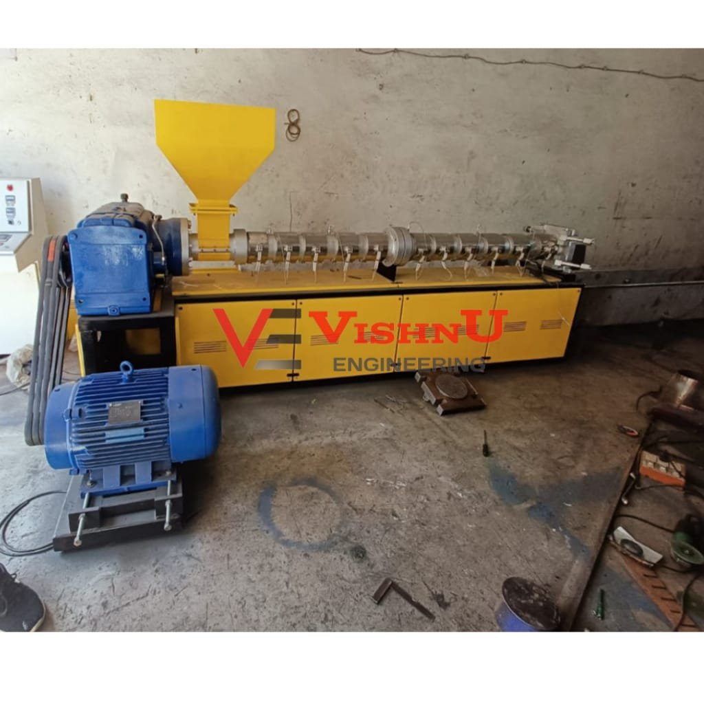 Hot Sale Granules Making Machine Pp Pe lldpe Pelletizer Waste Plastic Recycling Granules Making Extruder machine made in india