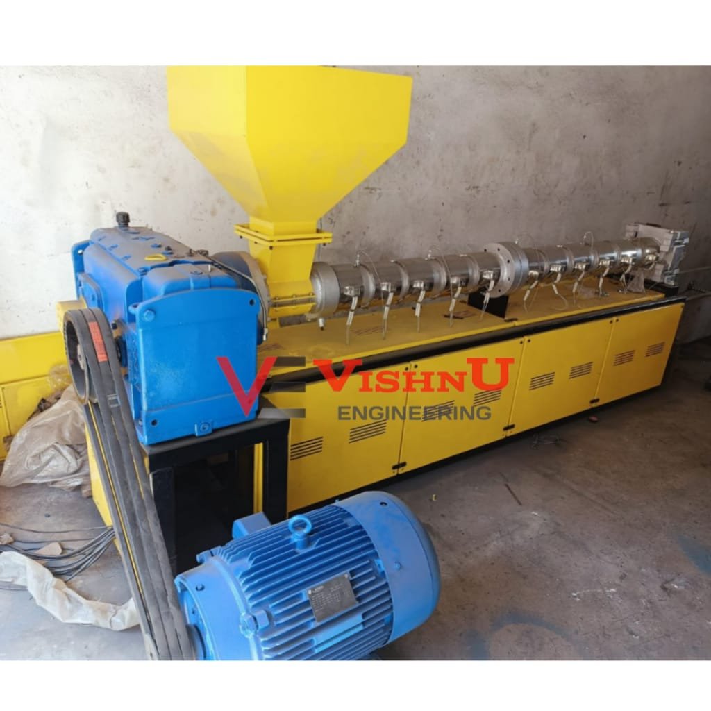 Hot Sale Granules Making Machine Pp Pe lldpe Pelletizer Waste Plastic Recycling Granules Making Extruder machine made in india