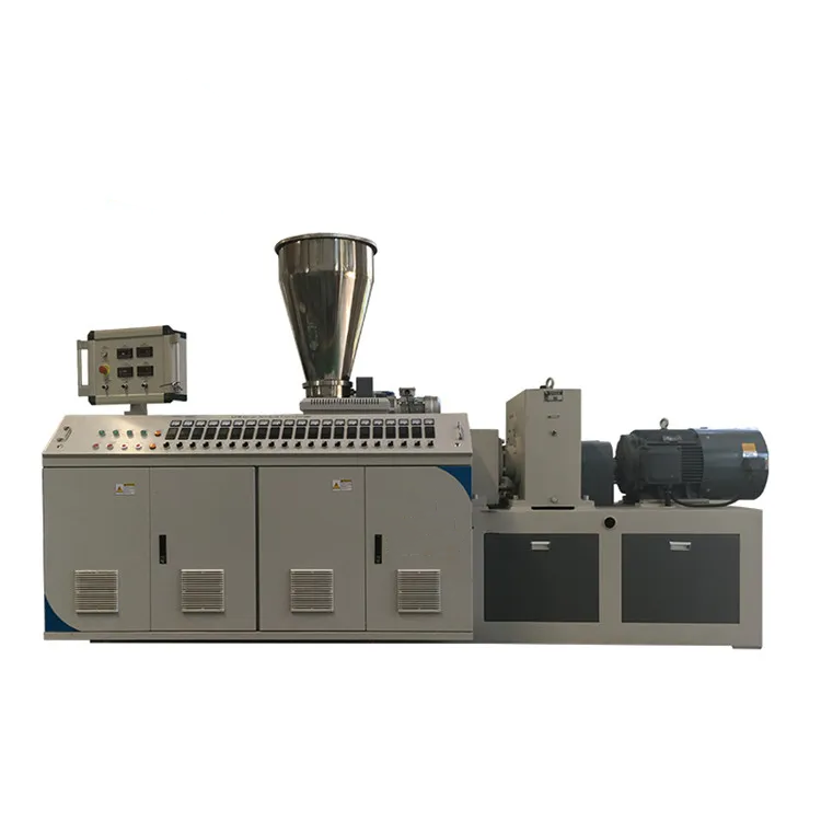 Industrial plastic recycling melting extruders machines