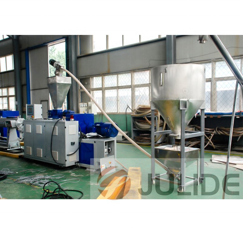 2024 hot sales custom garden plumbing PVC pipe making machine with threading machine for small business