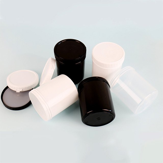 Customized iml PP 500ml 750ml 1 liter 1.5 liter 2liter white clear plastic ice cream Container bucket with lid with handle