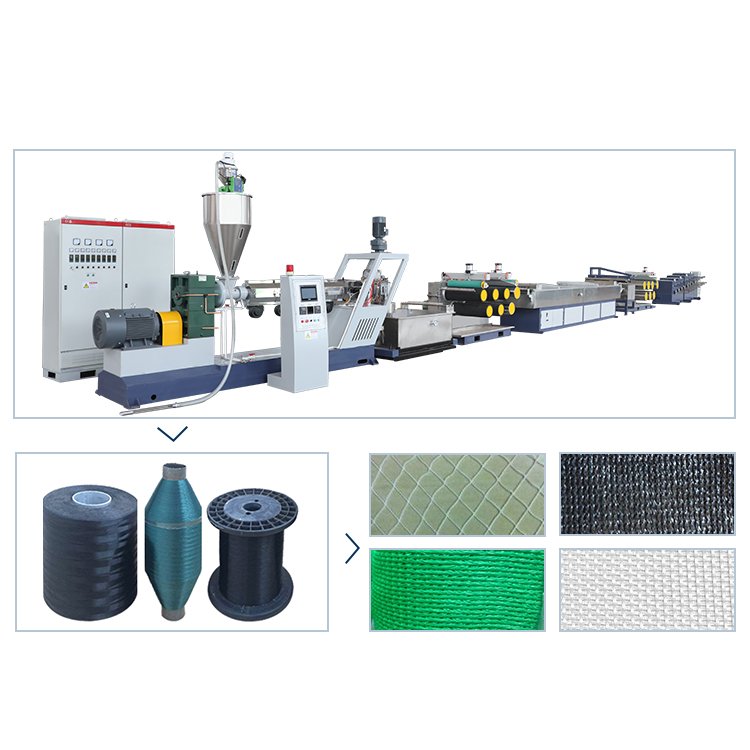 China Hdpe Monofilament pp yarn making machine polyethylene monofilament extruder