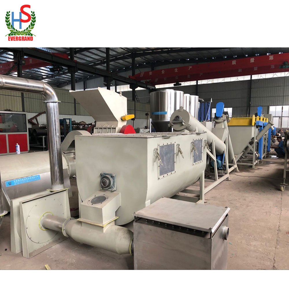 High Automation PE PP LDPE Plastic film washing recycling Machine Plastic Bottle Washing Line