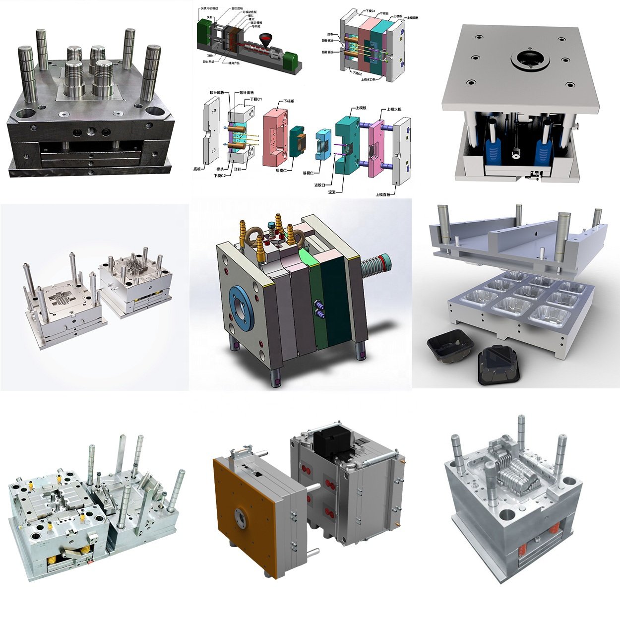 PM custom pu polycarbonate plastic part injection injection molded parts