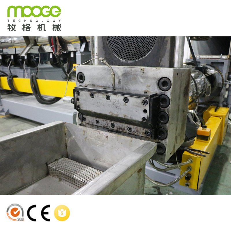 recycle plastic granulator pellet production line/pp pe granules making machine price