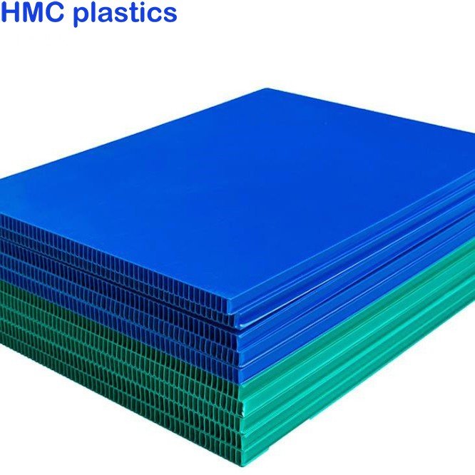 Customized size hollow PP board plastic PP corrugated panel sheet