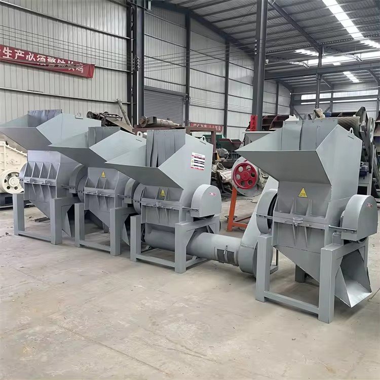 HDPE LDPE PE PVC PP PET plastic bottle crusher plastic shredder machine for recycling