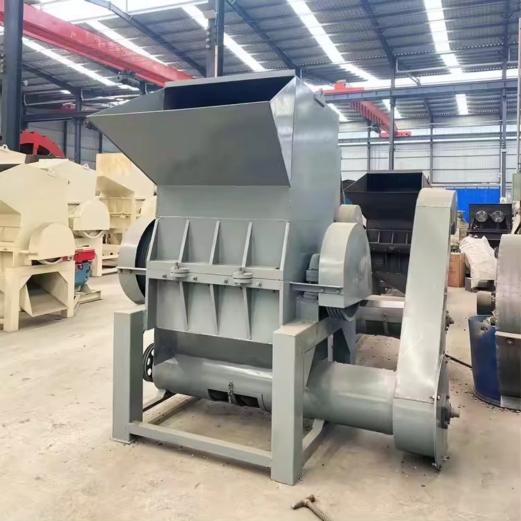 HDPE LDPE PE PVC PP PET plastic bottle crusher plastic shredder machine for recycling