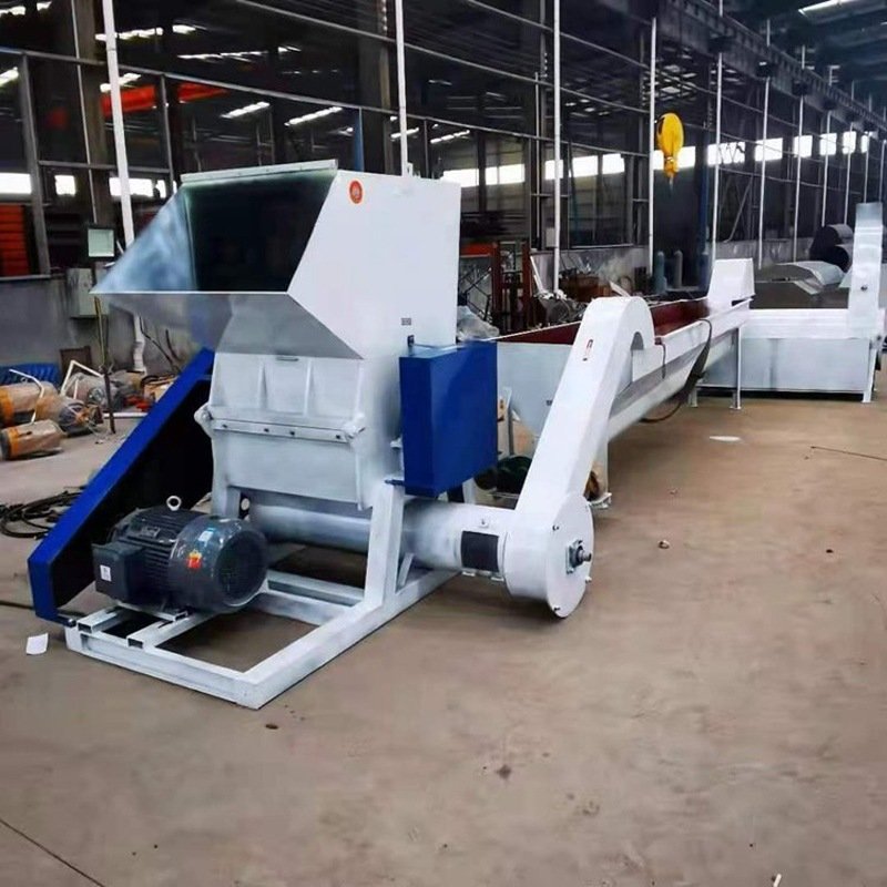 PE PP PVC Plastic Film Recycling Line with Shredder & Crusher Machine for Cutting and Crushing Plastics