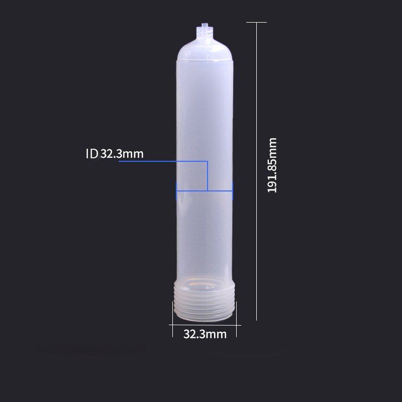 100cc Adhesive syringe Epoxy Gun Cartridge 100ml glue barrel for hot melt adhesive dispenser robot out screw thread mouth