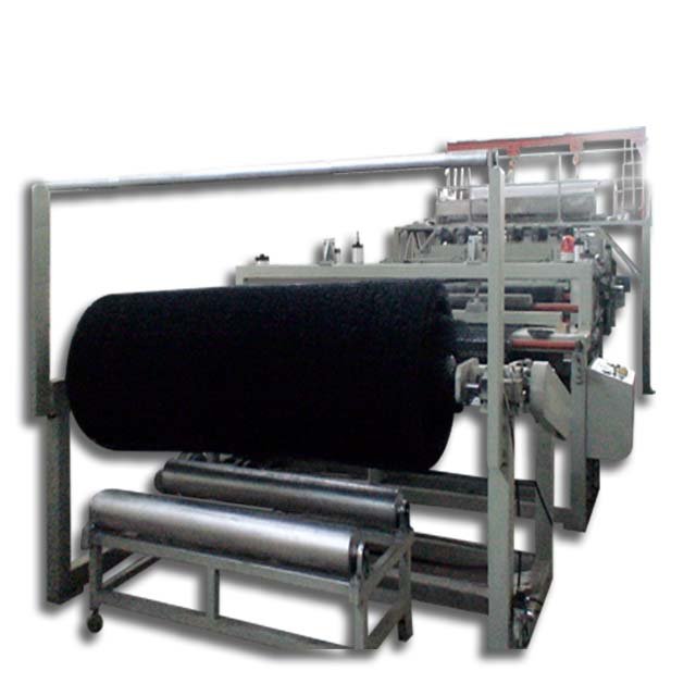 Plastic geomat making machine, PP/PA erosion control mat production line