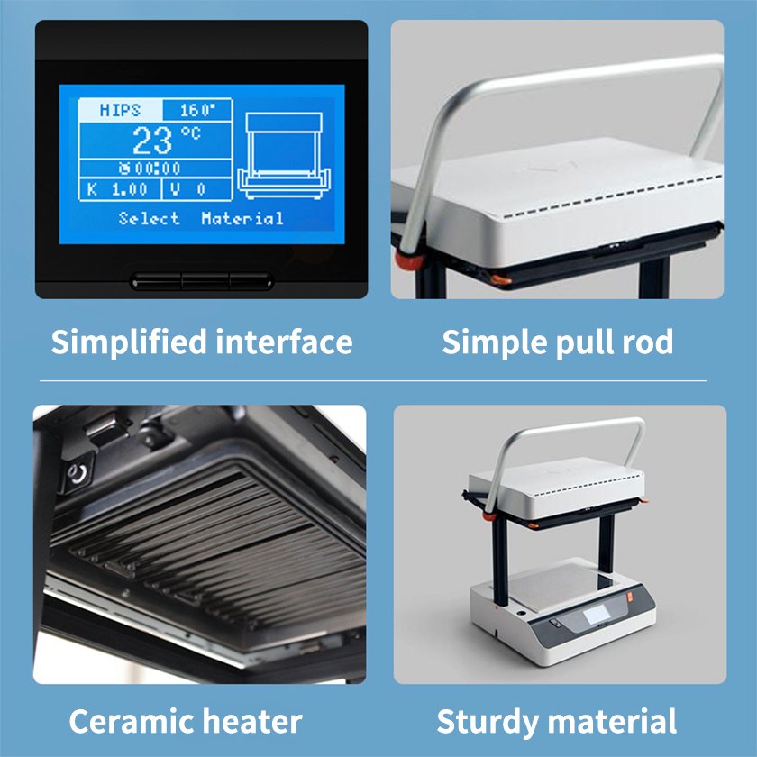 Chocolate Machine,3d Chocolate Modeling Machine,Chocolate Thermoforming Machine